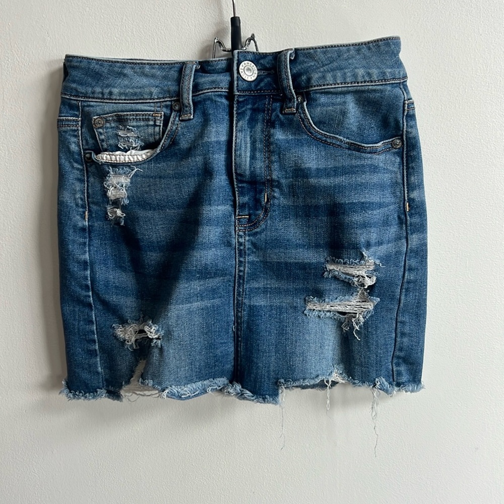 American Eagle Jean Skirt Size 2
